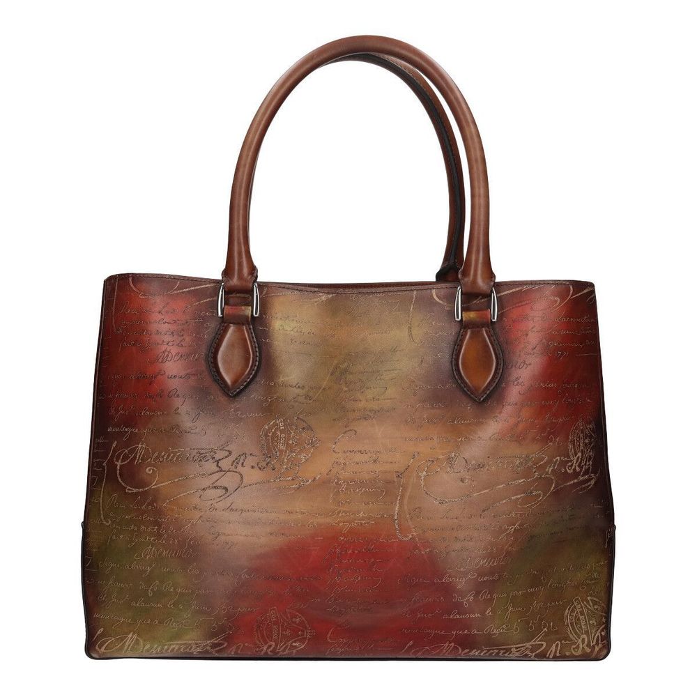 Berluti Toujours Tote Bag Scritto Leather